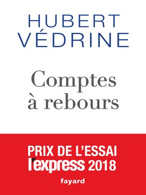 cover image of Comptes à rebours